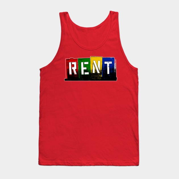 RENT - Musical Tank Top by Specialstace83